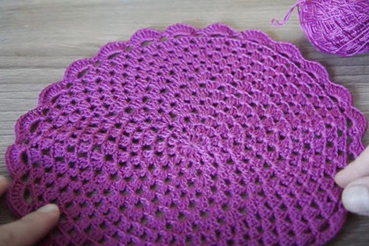 Damier de serviettes épaisses - Schémas de serviettes au crochet pour débutants