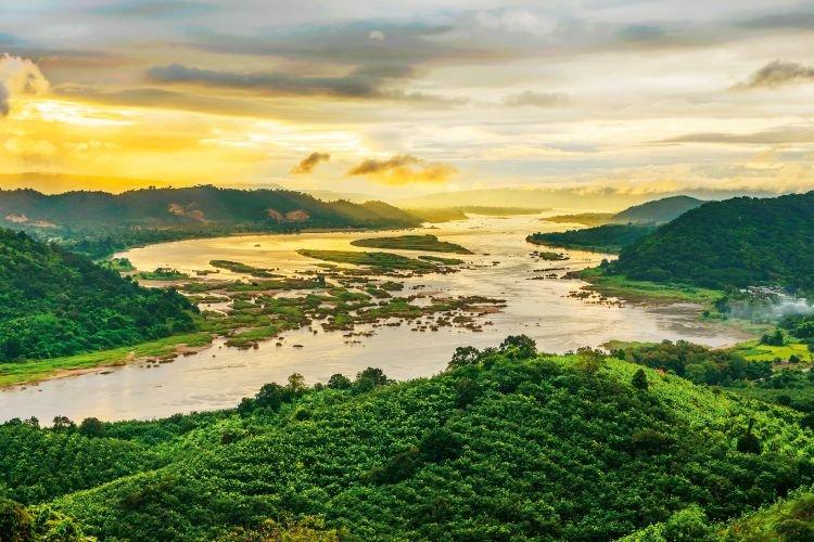 Mékong - Les plus longs fleuves du monde