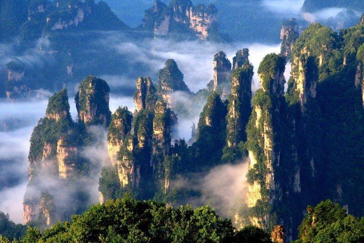 Montagnes Tianji, Chine - Les plus beaux endroits du monde