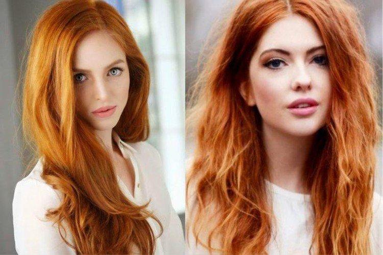 Rouge chaud - La couleur de cheveux la plus en vogue 2019-2020