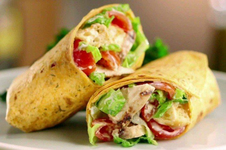 Shawarma de poulet simple à la maison - recettes