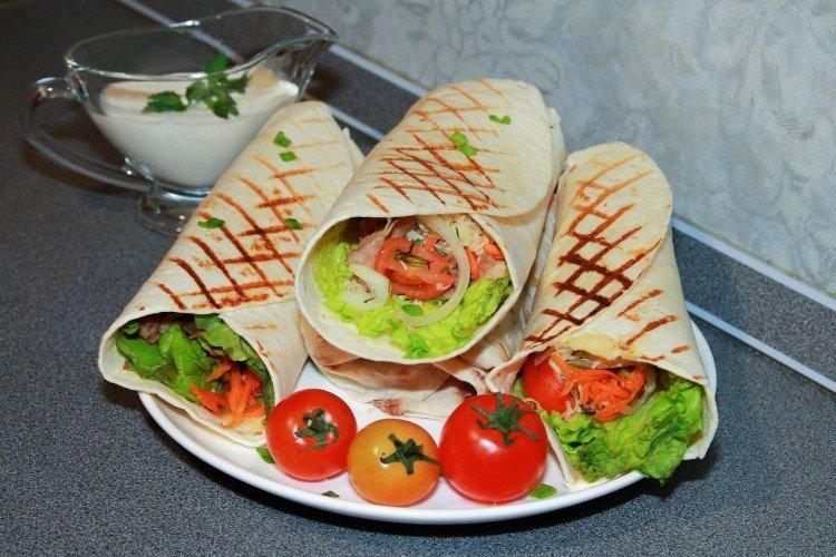 Shawarma au foie à la maison - recettes