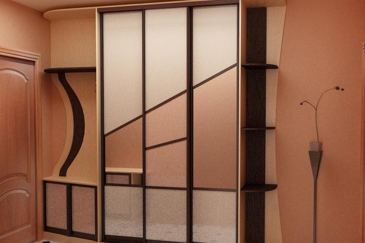 Armoire coulissante dans le couloir - modèles et photos