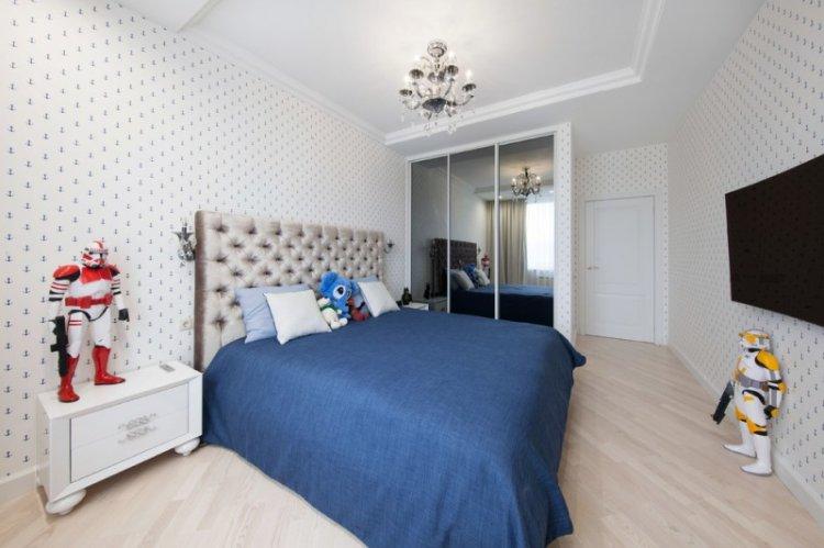 Armoire coulissante dans la chambre - modèles et photos