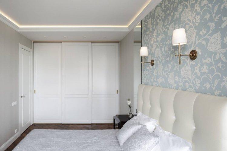 Armoire coulissante dans la chambre - modèles et photos