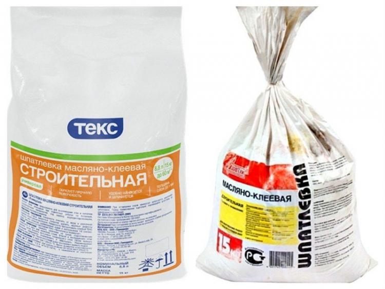 Colle, huile et latex - Putty ou Putty