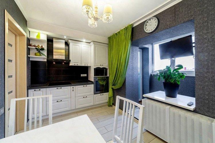 Rideaux pour la cuisine - photos et idées