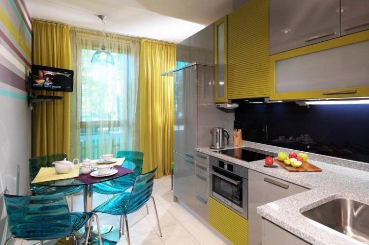 Rideaux pour la cuisine - photos et idées