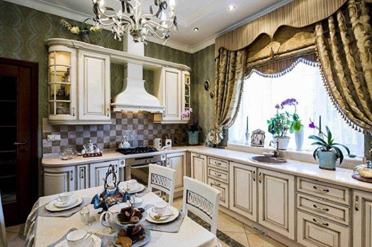 Rideaux pour la cuisine - photos et idées