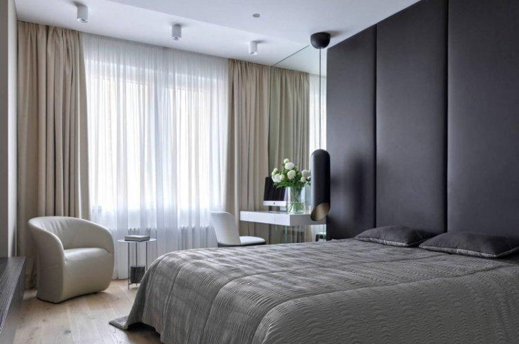 Rideaux - Rideaux dans la chambre dans un style moderne