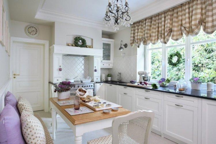 Rideaux géométriques - Rideaux de style provençal