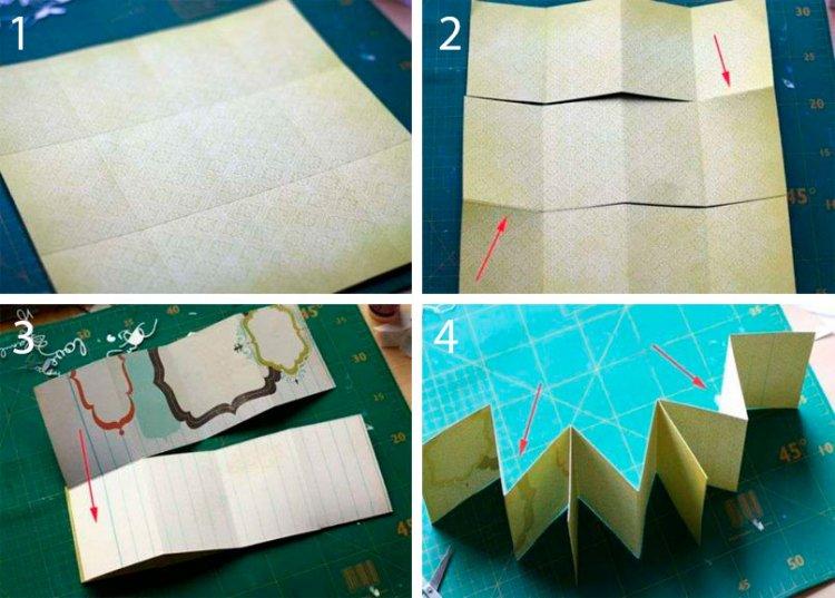 Mini album - scrapbooking pour débutants