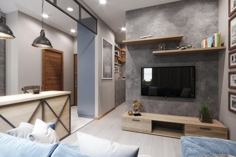 Soft Loft : Appartement 27 m² - Design d'intérieur