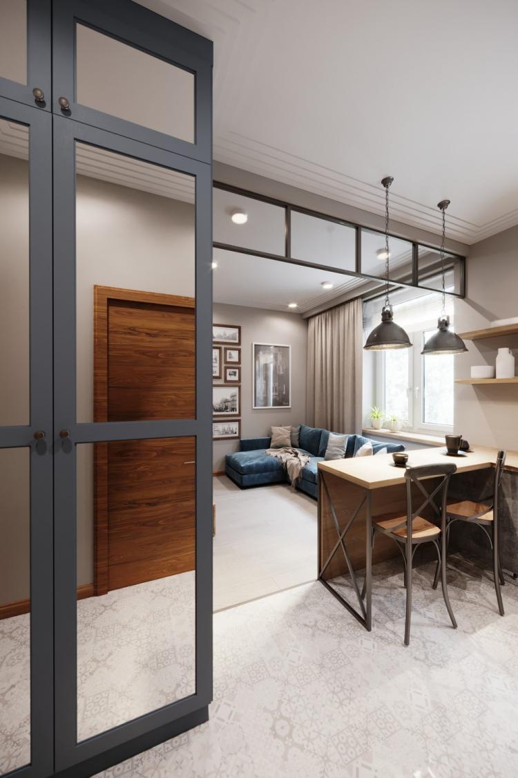 Soft Loft : Appartement 27 m² - Design d'intérieur