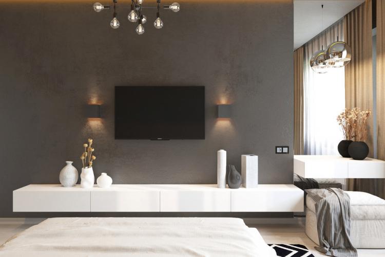 Lignes de style de chambre à coucher - Design d'intérieur