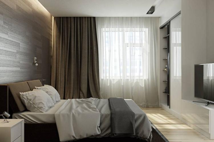 Chambre dans le style du minimalisme 2020 - photo design