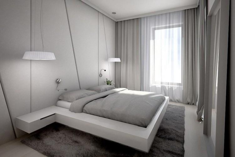 Chambre high-tech - Photo de design d'intérieur