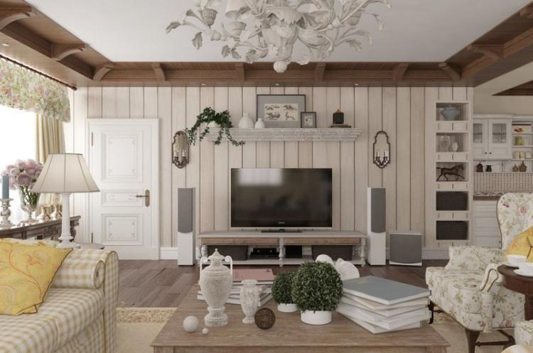 Provence à l'intérieur du salon