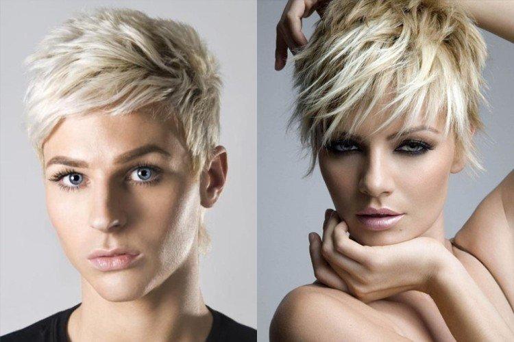 Ragged Ends - Coupe de cheveux courte Pixie