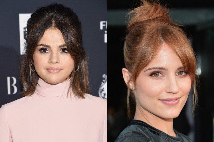 Side Bangs - Coupes de cheveux courtes pour visage rond