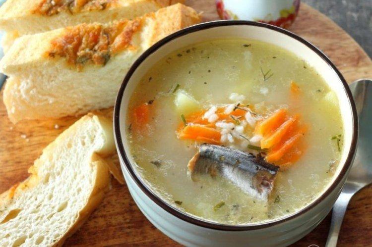 Soupe de poisson au riz - recettes de soupe pour tous les jours