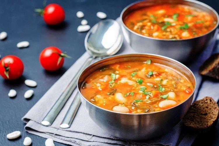 Soupe aux haricots et au millet - recettes de soupes pour tous les jours