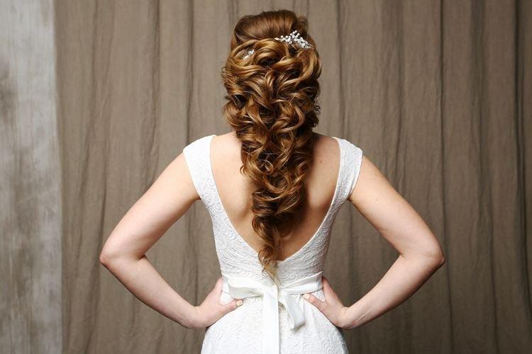 Queue de cheval - Coiffures de mariage pour cheveux longs