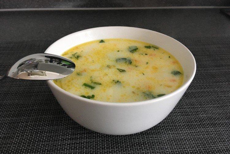 Soupe épaisse au fromage et à la viande hachée - recette de soupe au fromage à la crème