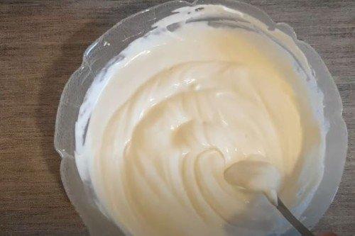 Biscuit cake sans cuisson en 5 minutes - recette pas à pas