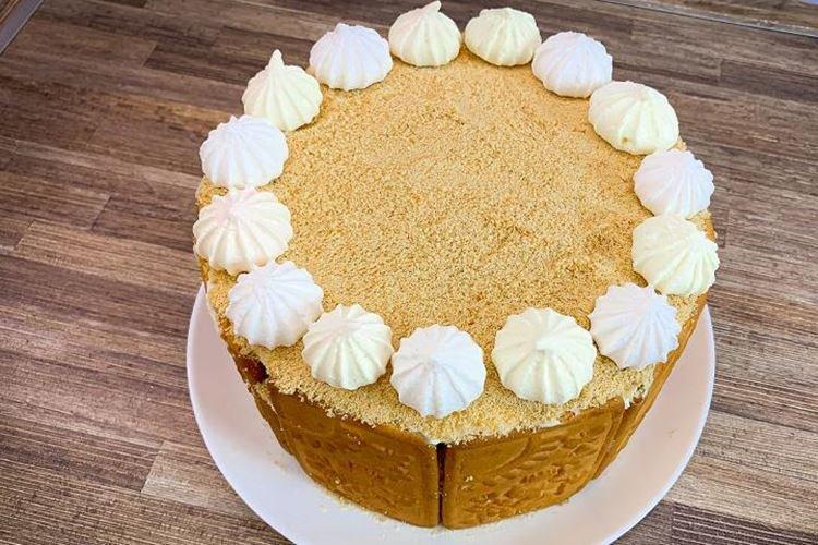 Gâteau aux biscuits au lait simple sans cuisson - Recettes