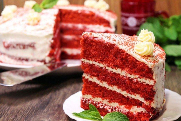 Gâteau de velours rouge pour les débutants - une recette à la maison