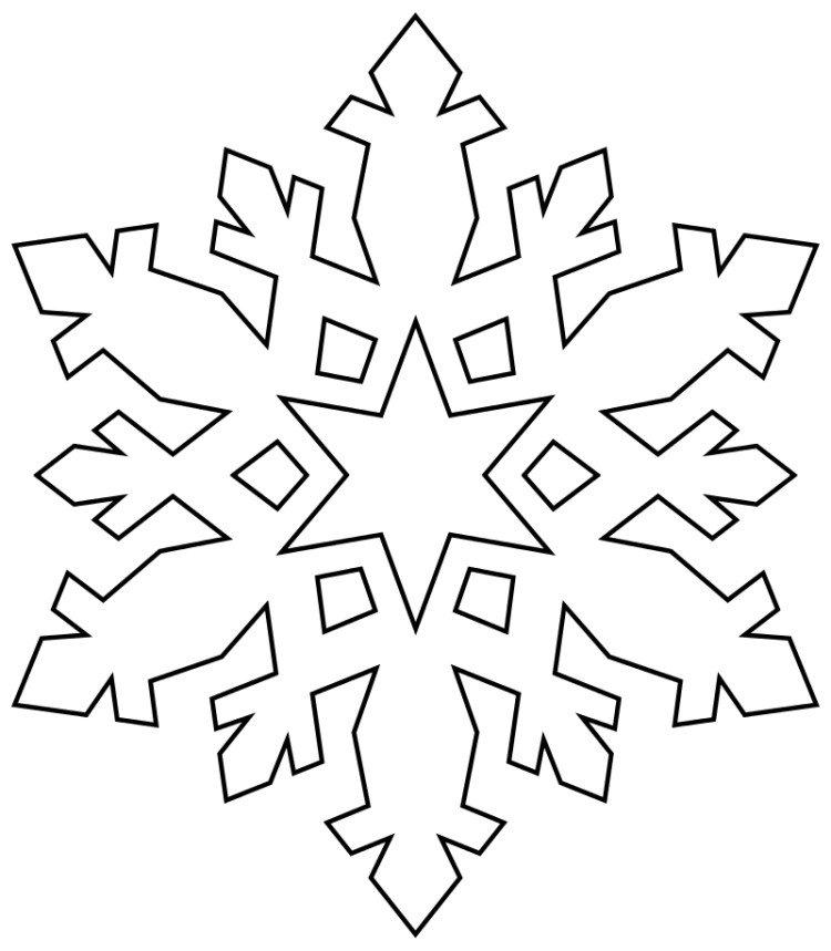 Pochoirs de flocons de neige pour le nouvel an 2021 sur les fenêtres