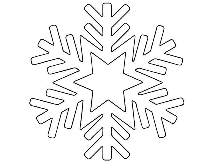 Pochoirs de flocons de neige pour le nouvel an 2021 sur les fenêtres