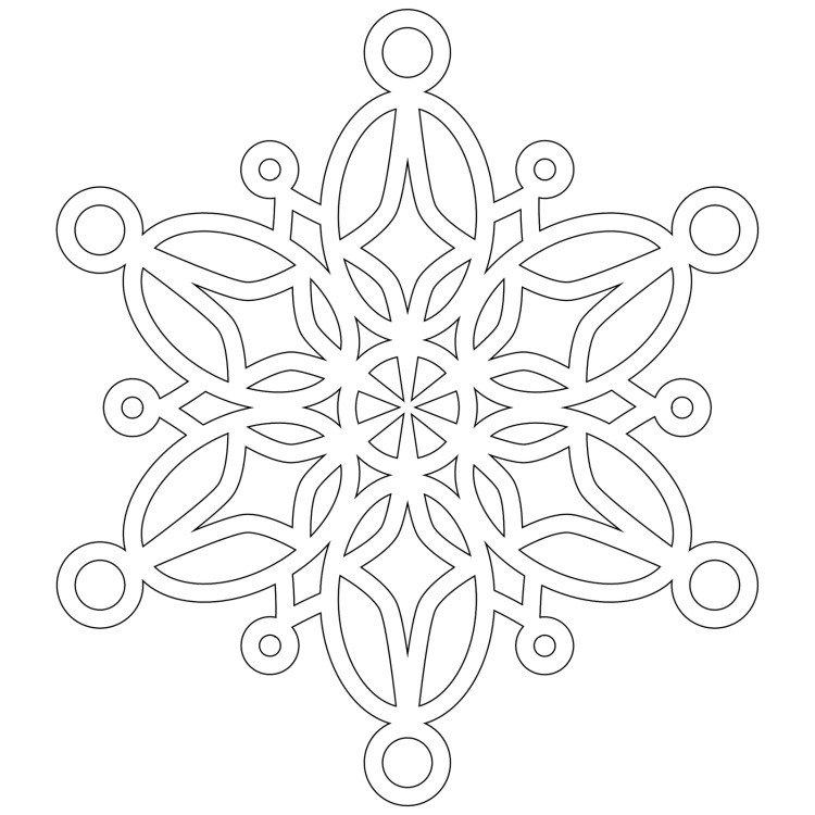 Pochoirs de flocons de neige pour le nouvel an 2021 sur les fenêtres