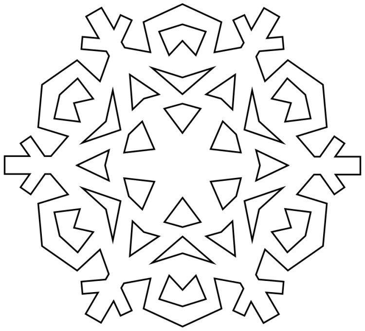 Pochoirs de flocons de neige pour le nouvel an 2021 sur les murs