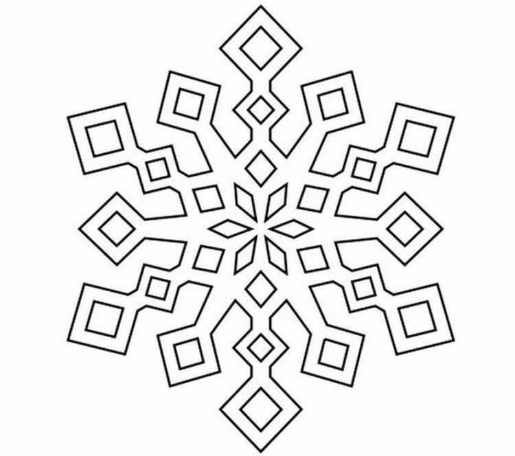 Pochoirs de flocon de neige pour le nouvel an 2021 pour le dessin