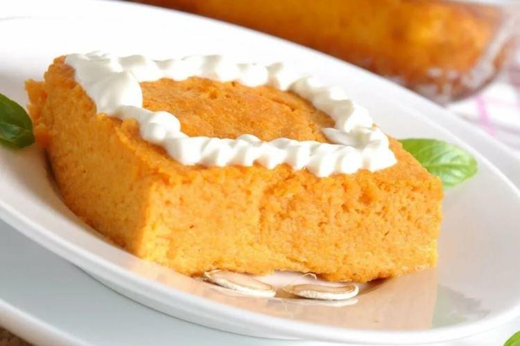 Casserole de fromage cottage au four à la citrouille - recettes