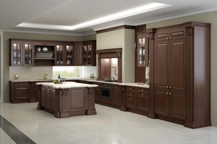 Cuisines d'angle - photos de vrais intérieurs