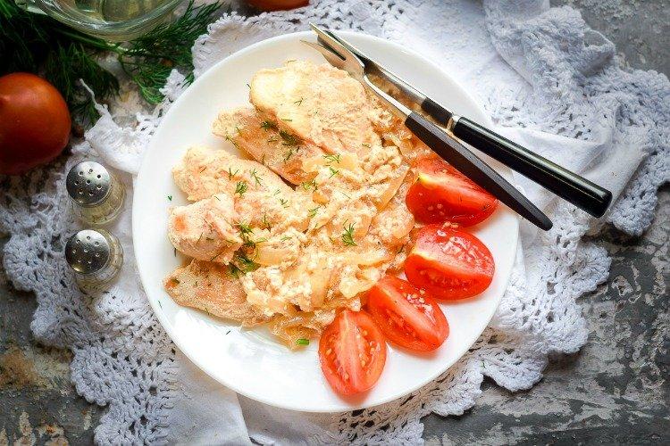 Poulet à la sauce crémeuse - Dîner en 15 minutes Recettes