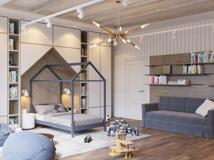 Coup de projecteur : Chambre d'enfant pour un garçon - décoration d'intérieur