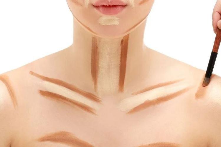 Décolleté - Erreurs de maquillage du soir