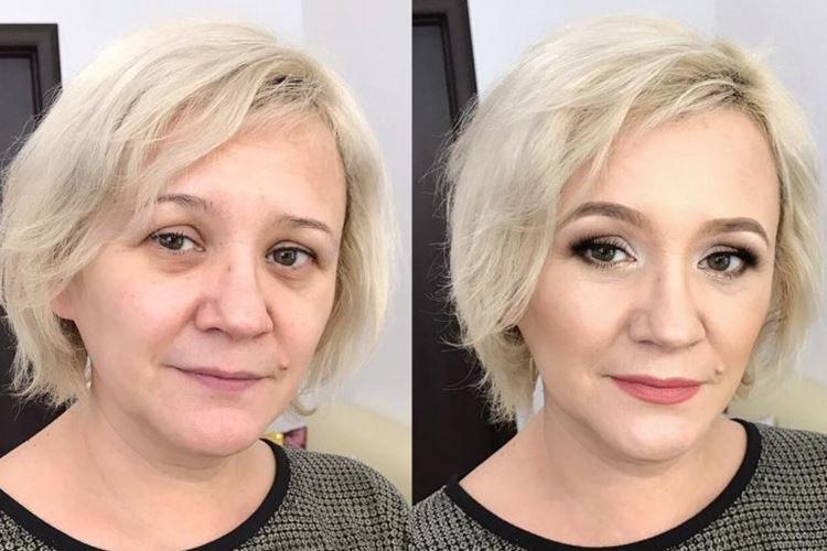 Maquillage de soirée adapté à l'âge