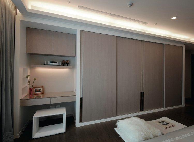 Armoire encastrée en plaques de plâtre à faire soi-même