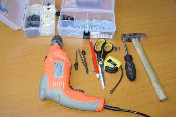 Outils pour la fabrication - Armoire encastrée bricolage