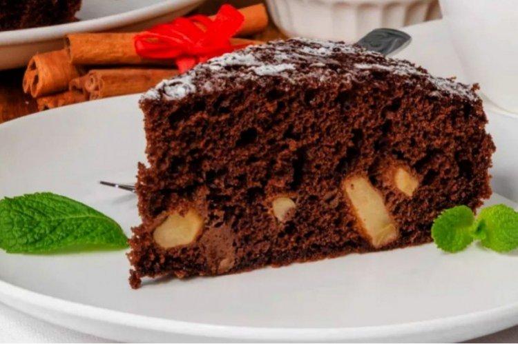 Tarte au chocolat aux pommes au four - recettes