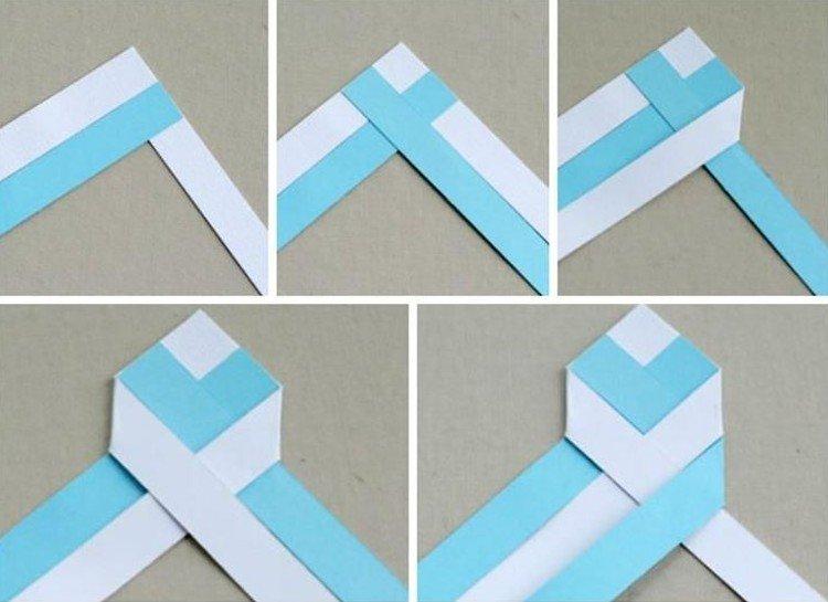 Marque-page en papier Cravate - Marque-pages en papier bricolage pour livres