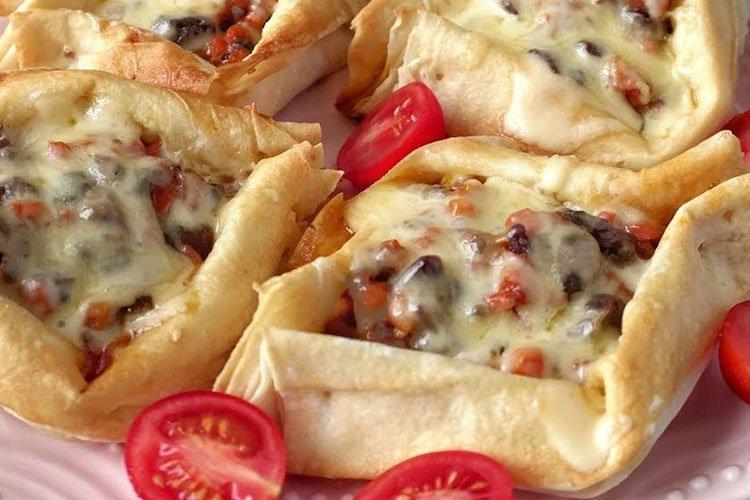 Apéritif Lavash Bateaux - recettes