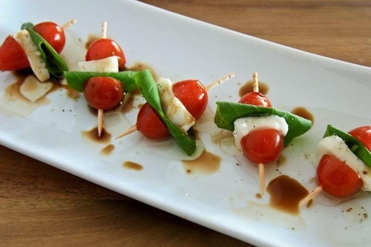 Snack tomate et mozzarella pour l'anniversaire des enfants - recettes