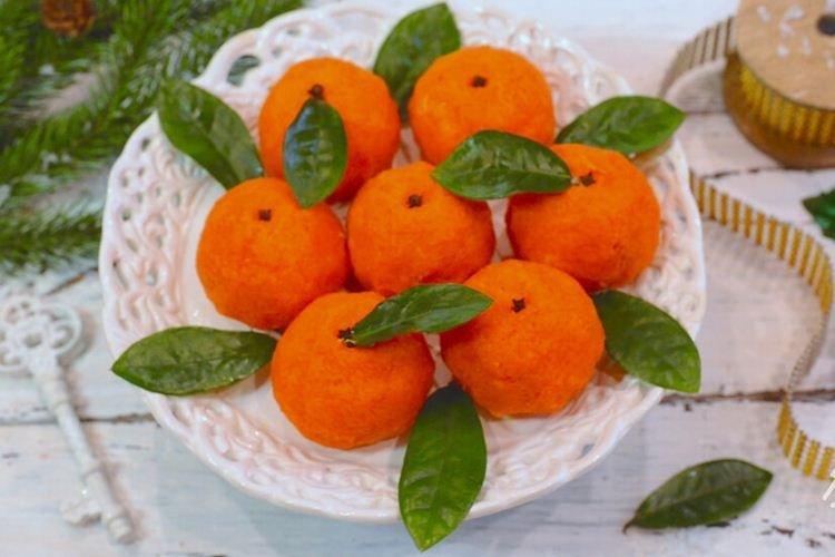 Mandarines au fromage à la crème - Recettes de collations pour l'anniversaire des enfants