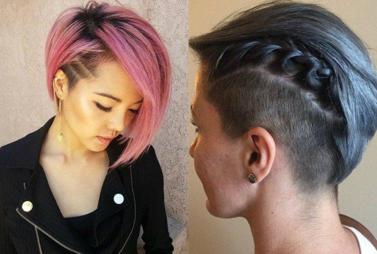 Underkat - Coiffures pour visage rond pour cheveux courts